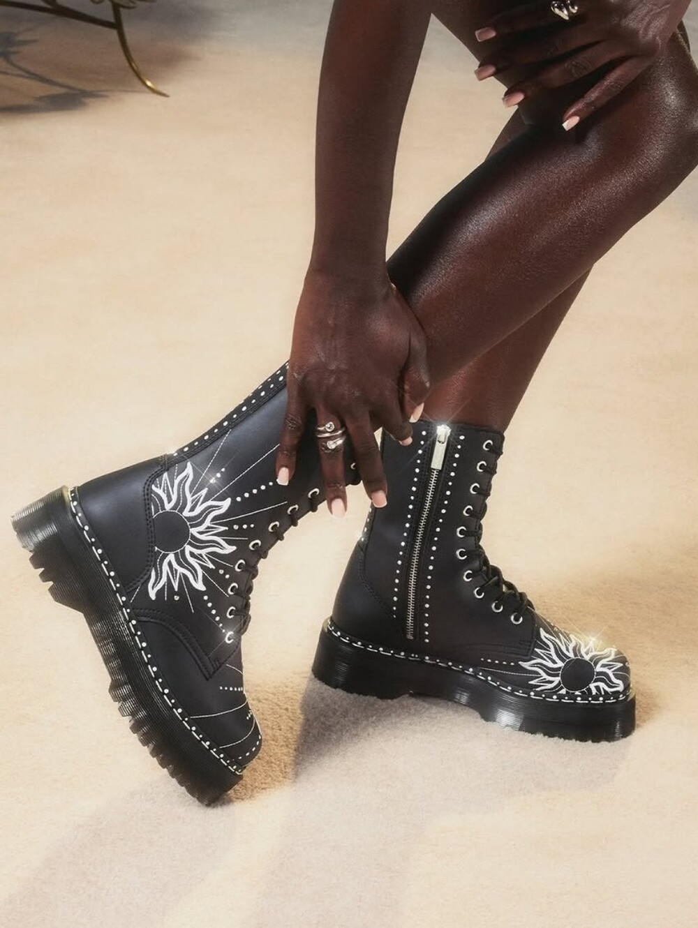 Dr. Martens Jadon Hi Solar Flare Boots - Picture 6 of 9